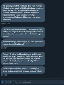 Güzel bir geri bildirim